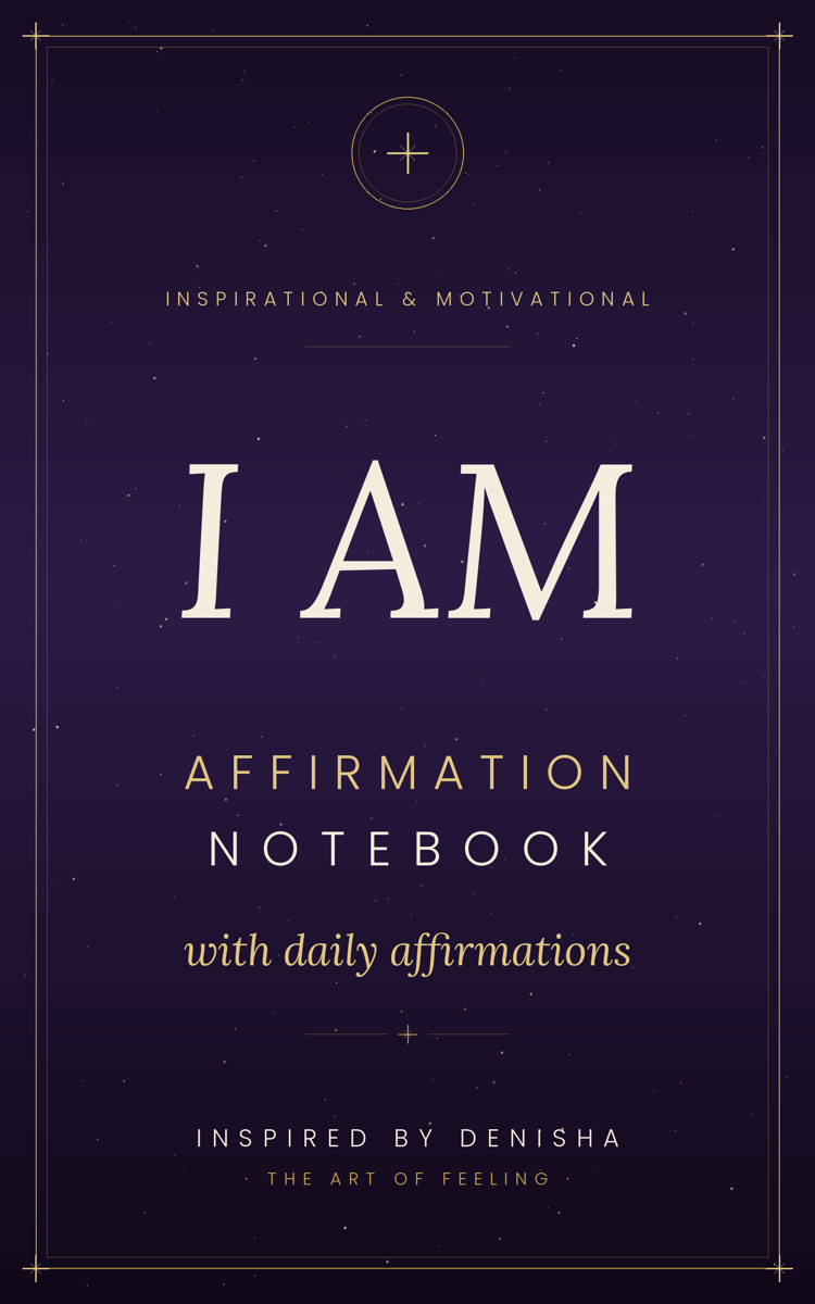 I AM Affirmation Notebook cover