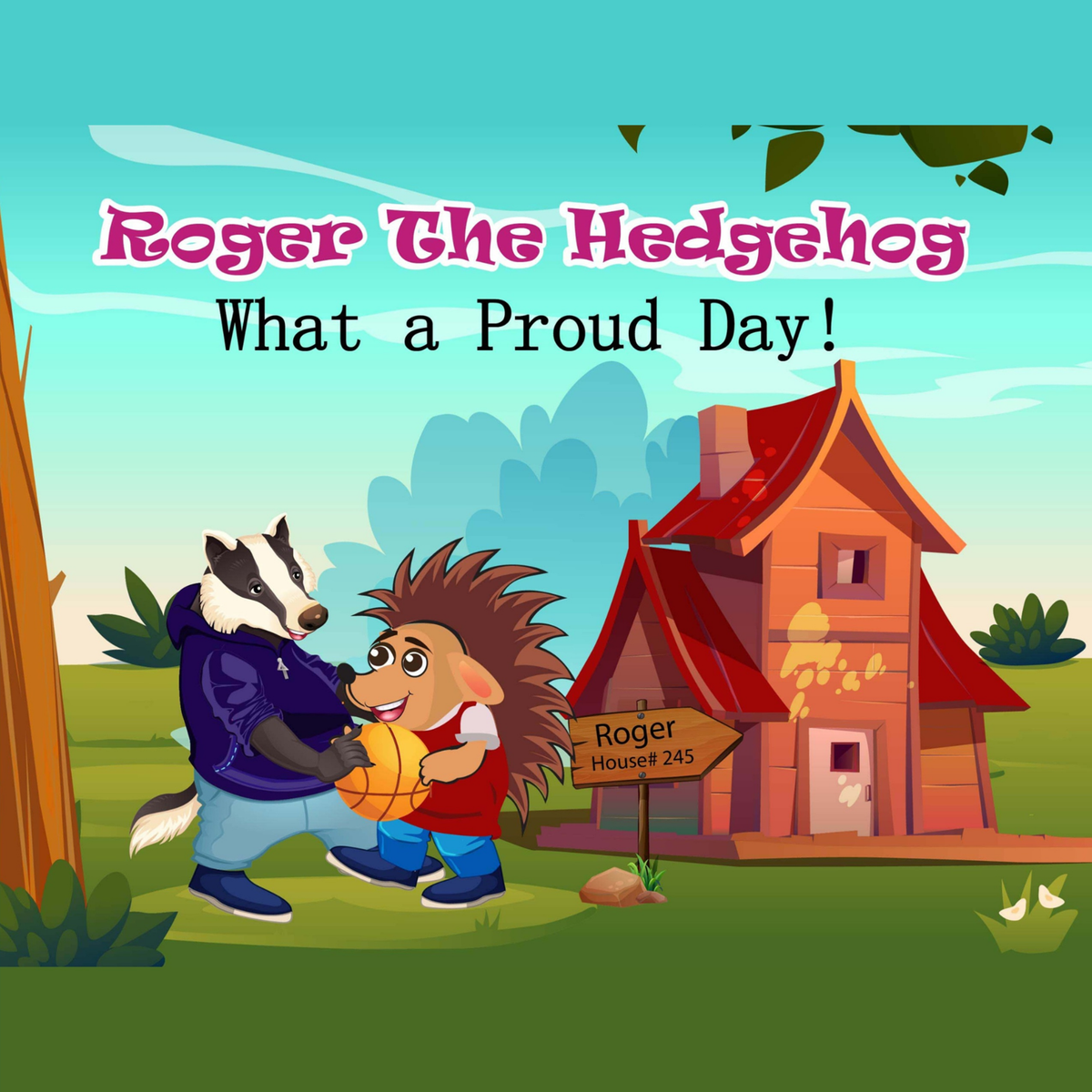 Roger The Hedgehog book cover